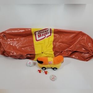 Oscar Mayer Wienier Plush Rings Inflatable Titleist Logo Golf Ball Metal Pin Lot